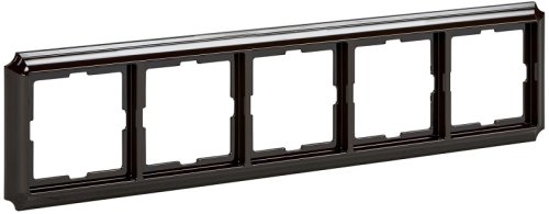 Рамка универсальная Schneider Electric Merten Antique 5-м. коричневый фото Рамка универсальная Schneider Electric Merten Antique 5-м. коричневый картинка